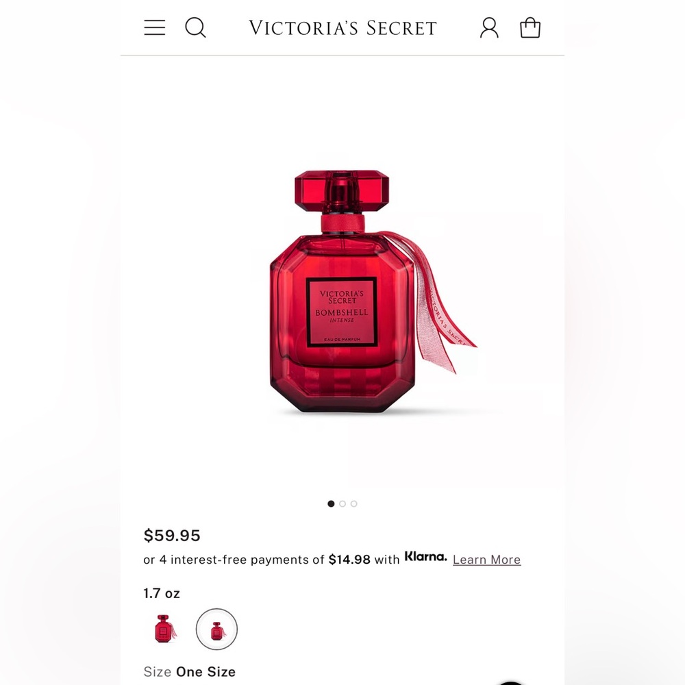Victoria Secret Bombshell Intense Fragrance